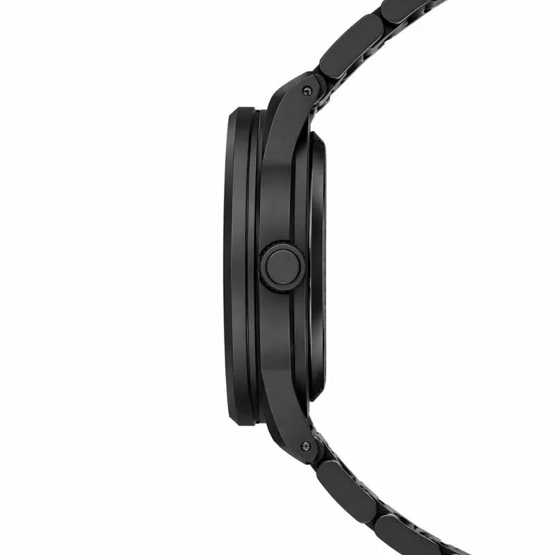 Montre « SABR » avec Chiffres Arabe et Bracelet en Acier - Édition Full Black Waqti Store