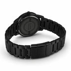 Montre « SABR » avec Chiffres Arabe et Bracelet en Acier - Édition Full Black Waqti Store