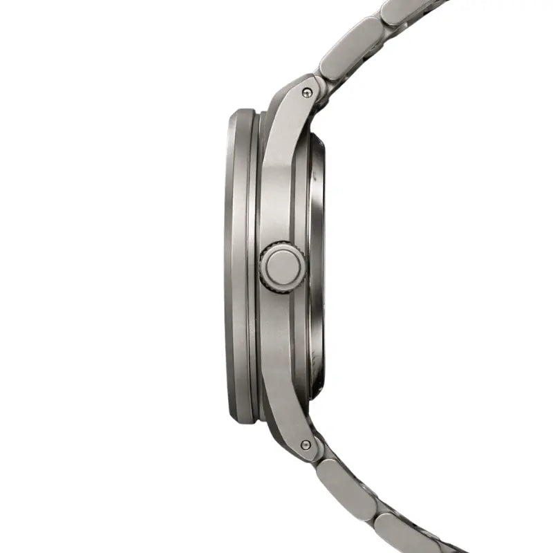 Montre « SABR » avec Chiffres Arabe et Bracelet en Acier - Édition Full Silver Waqti Store