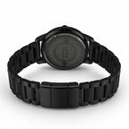 Montre « SABR » avec Chiffres Arabe et Bracelet en Acier - Édition Full Black Waqti Store