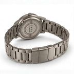 Montre « SABR » avec Chiffres Arabe et Bracelet en Acier - Édition Full Silver Waqti Store
